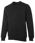 Sweatshirt de lã com decote em V da JB