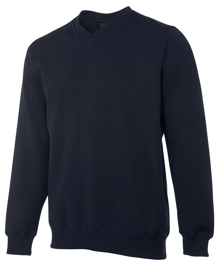 Sweatshirt de lã com decote em V da JB