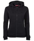 Sweatshirt de mulher com fecho frontal e tecido felpudo da JB