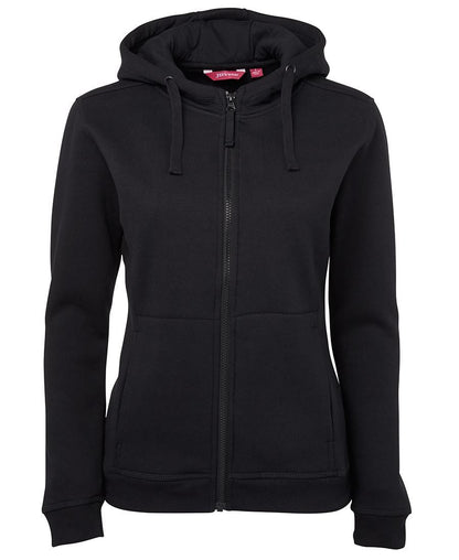 Sweatshirt de mulher com fecho frontal e tecido felpudo da JB