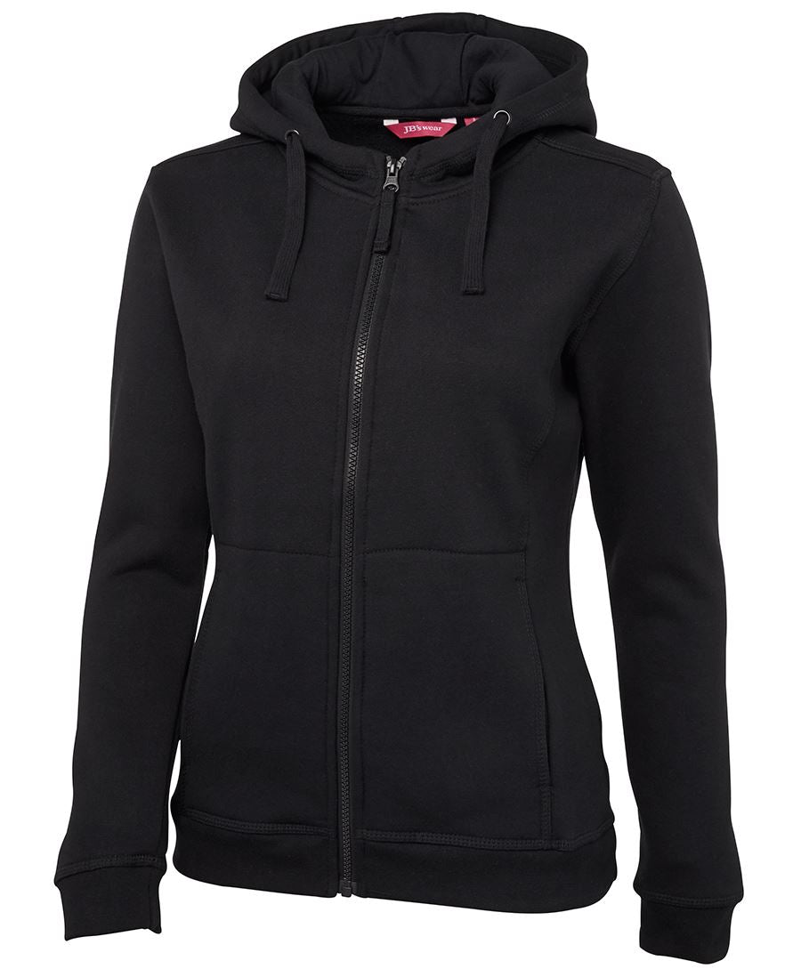 Sweatshirt de mulher com fecho frontal e tecido felpudo da JB