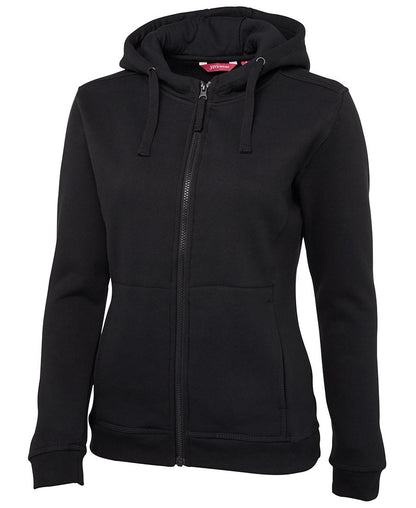Sweatshirt de mulher com fecho frontal e tecido felpudo da JB
