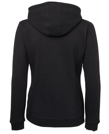 Sweatshirt de mulher com fecho frontal e tecido felpudo da JB
