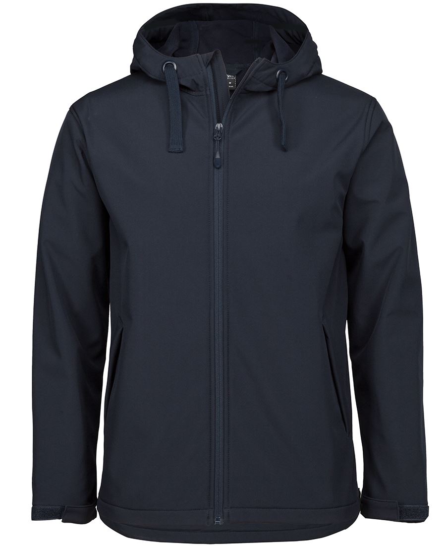 PODIUM KIDS THREE LAYER HOODED SOFTSHELL JACKET