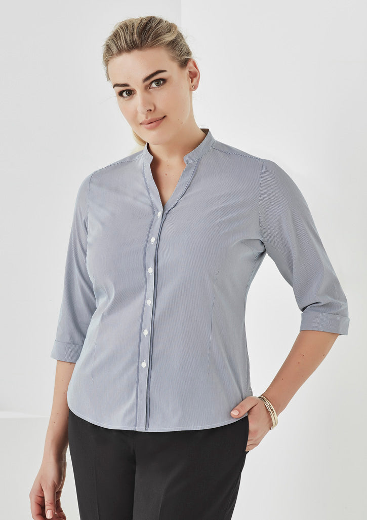 Bordeaux Womens 3/4 Sleeve Shirt