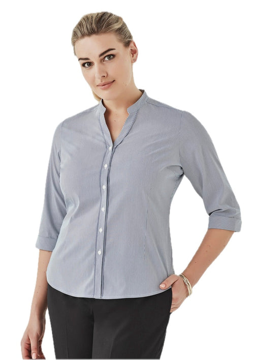Camisa feminina manga 3/4 Bordeaux