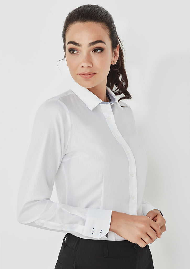 Ladies Biz Corporates Kemeja Lengan Panjang Herne Bay