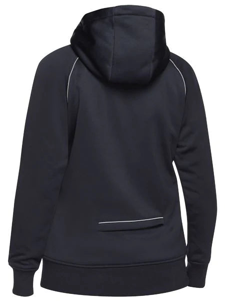 Hoodie Wanita Bisley Fleece Zip Front dengan Lapisan Sherpa