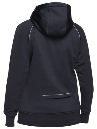 Bisley Women's Fleece Zip Front Hoodie With Sherpa Lining