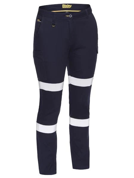 Bisley Womens Taped Cotton Cargo Pants