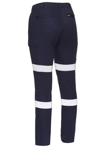 Bisley Womens Taped Cotton Cargo Pants