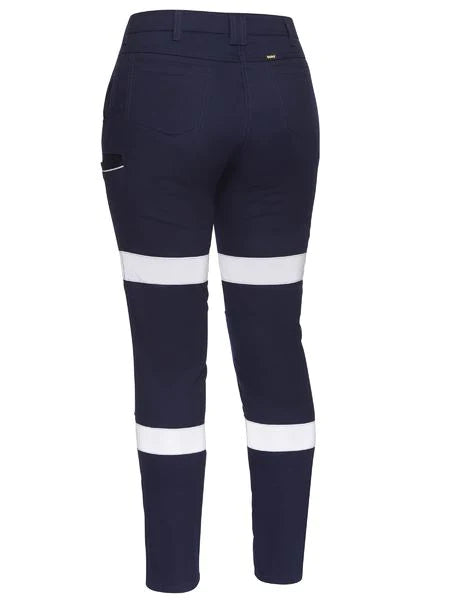 Bisley Womens Taped Stretch Cotton Pants