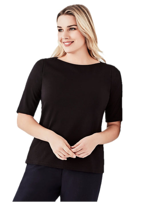 Camiseta feminina de manga curta Camille