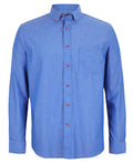 JB's L/S INDIGO CHAMBRAY SHIRT