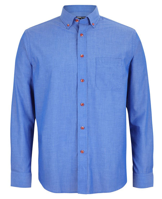 JB's L/S INDIGO CHAMBRAY SHIRT