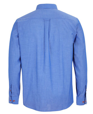 JB's L/S INDIGO CHAMBRAY SHIRT