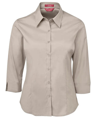 JB's LADIES URBAN 3/4 POPLIN SHIRT