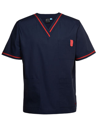 JB's CONTRAST UNISEX SCRUBS TOP