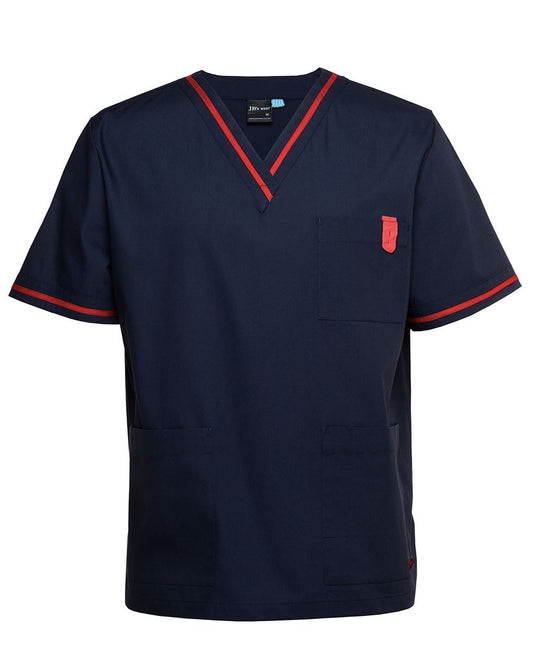 JB's CONTRAST UNISEX SCRUBS TOP