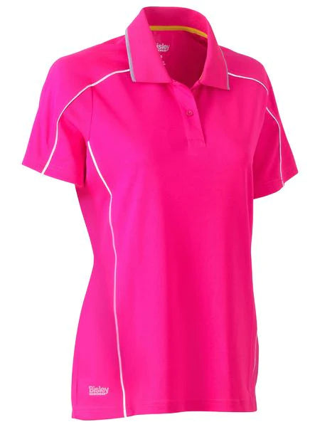 Bisley Womens Cool Mesh Polo Shirt