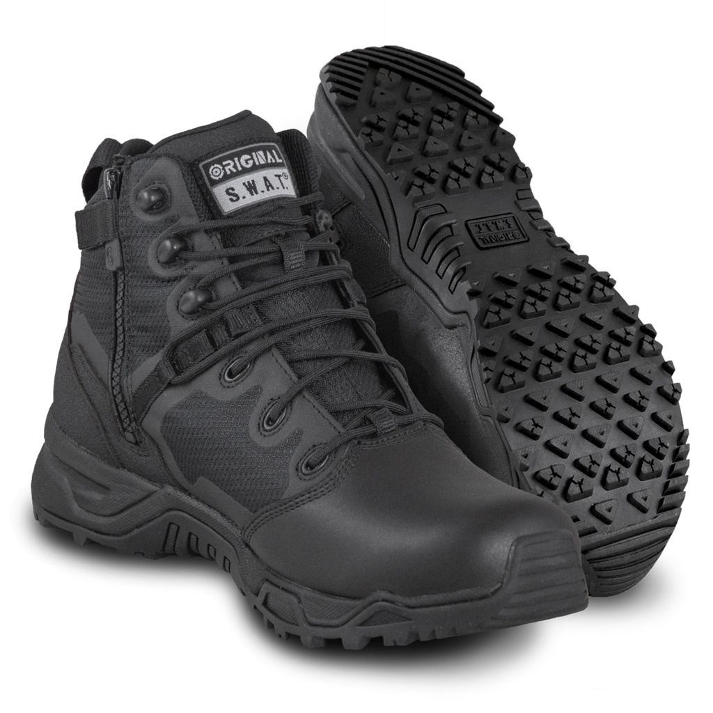 ALPHA FURY 6 POLISHABLE TOE SIDE ZIP