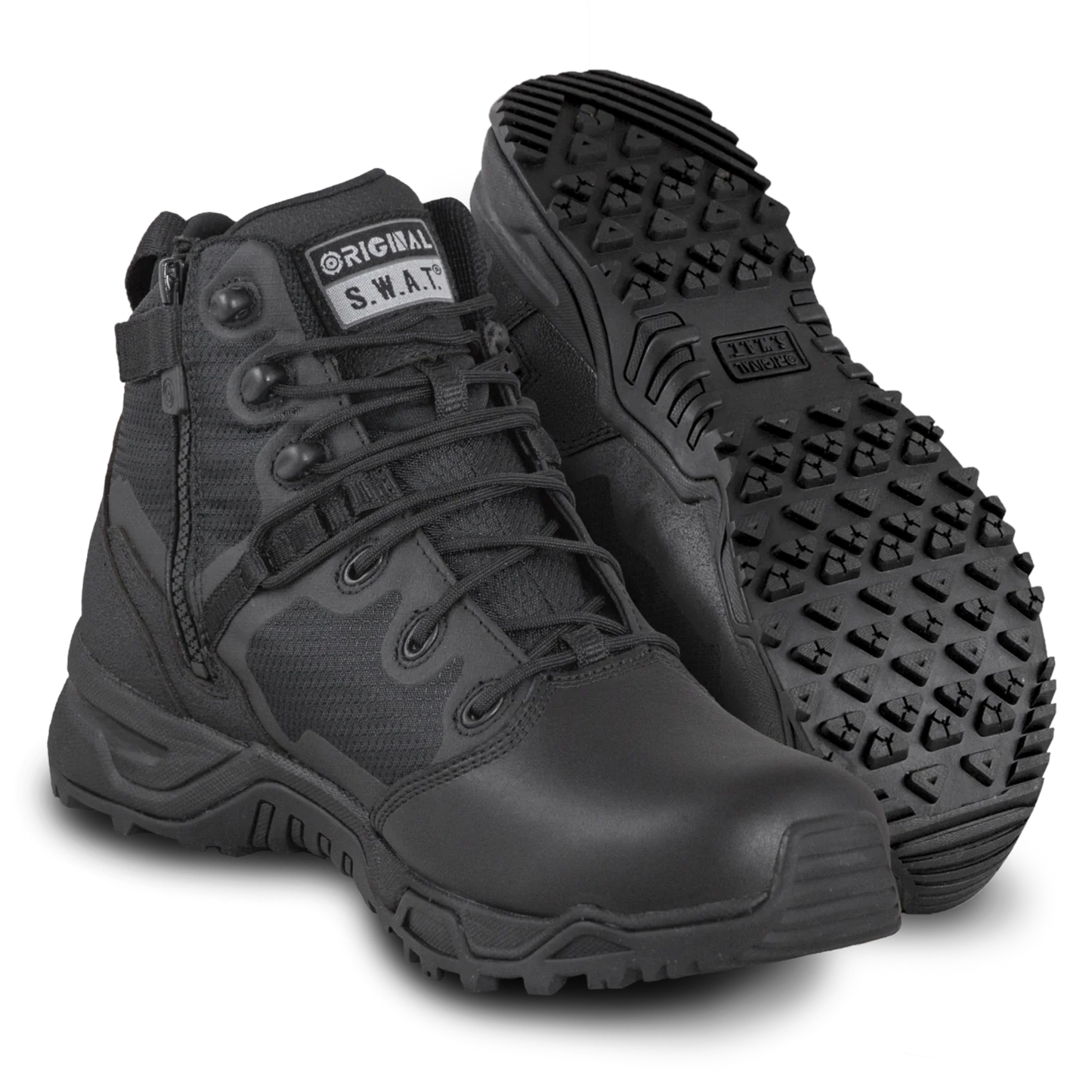 ALPHA FURY 6 POLISHABLE TOE SIDE ZIP