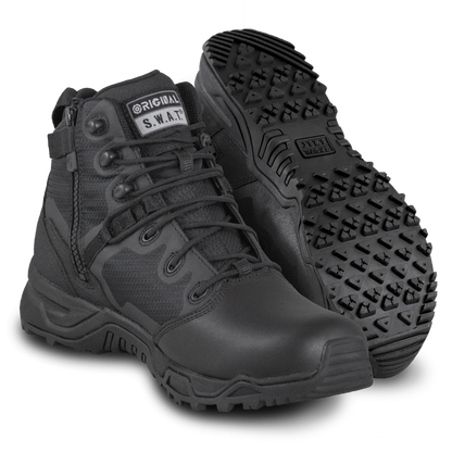 ALPHA FURY 6 POLISHABLE TOE SIDE ZIP