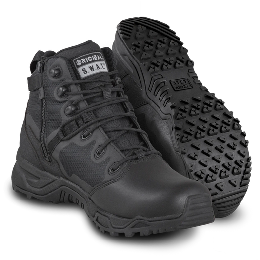 ALPHA FURY 6 POLISHABLE TOE SIDE ZIP
