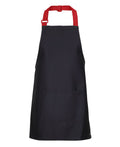 JB's APRON WITH COLOUR STRAPS
