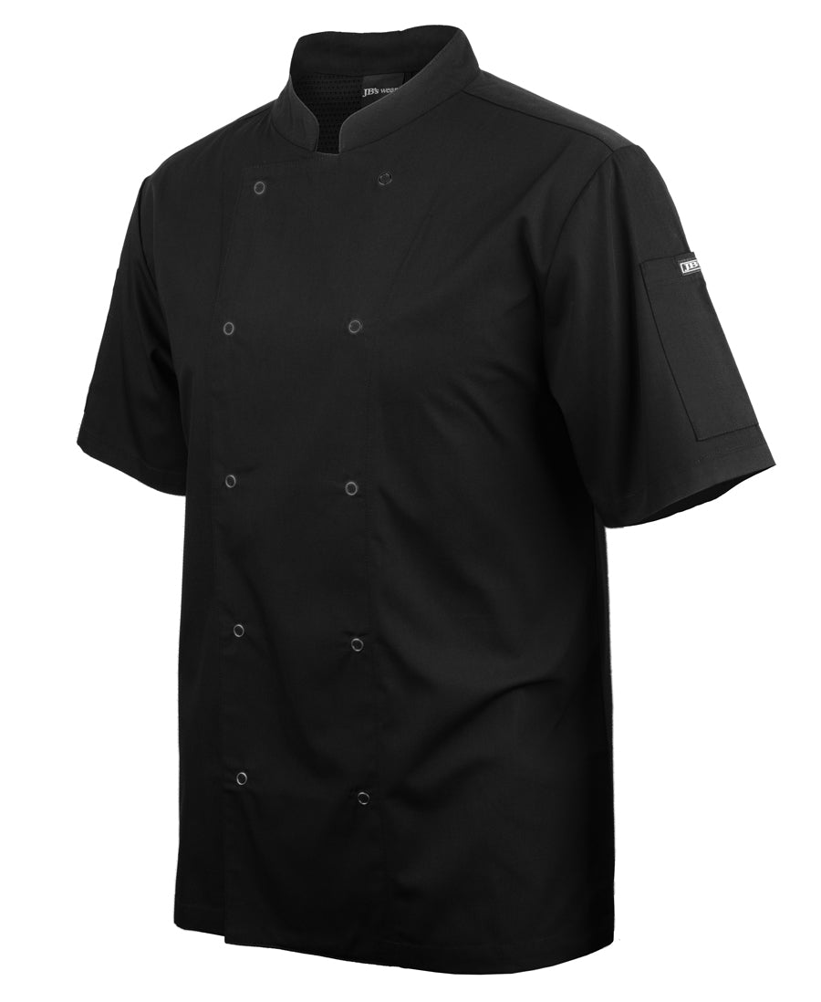 JB's S/S SNAP BUTTON CHEFS JACKET