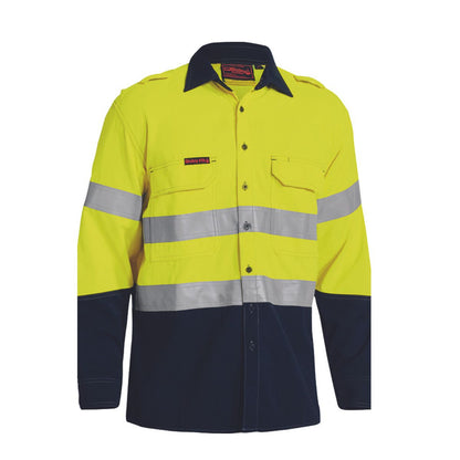 CAMISA TENCATE TECASAFE® PLUS 700 FEMININA COM FITA HI VIS FR VENTILADA