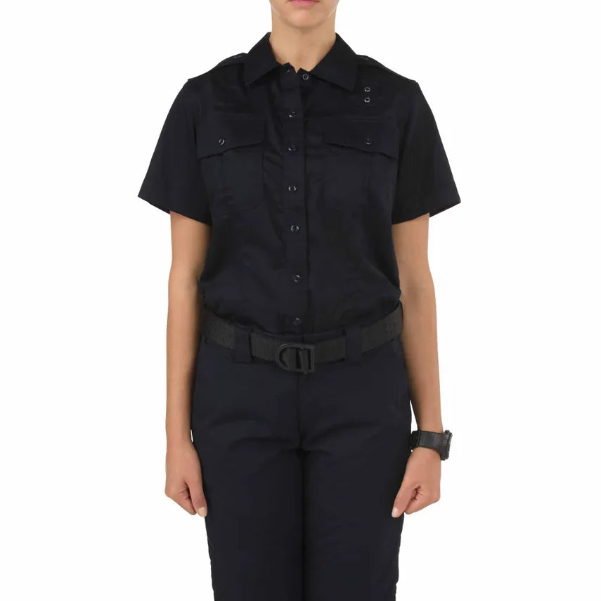 CAMISA DE MANGA CURTA CLASSE A SARJA PDU® FEMININA 