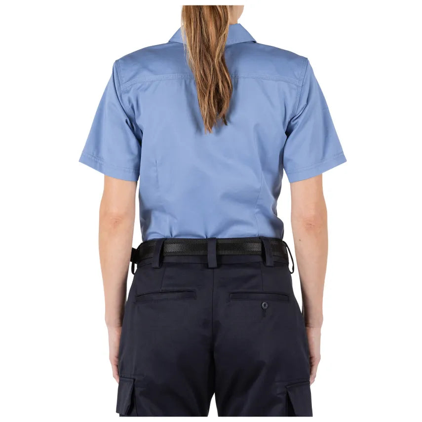 CAMISA DE MANGA CURTA EMPRESA FEMININA 