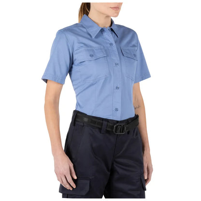 CAMISA DE MANGA CURTA EMPRESA FEMININA 