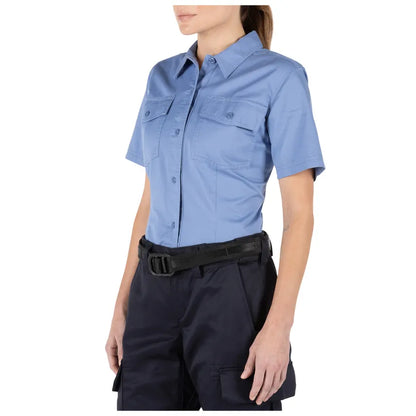 CAMISA DE MANGA CURTA EMPRESA FEMININA 