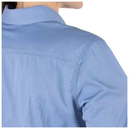 CAMISA DE MANGA CURTA EMPRESA FEMININA 