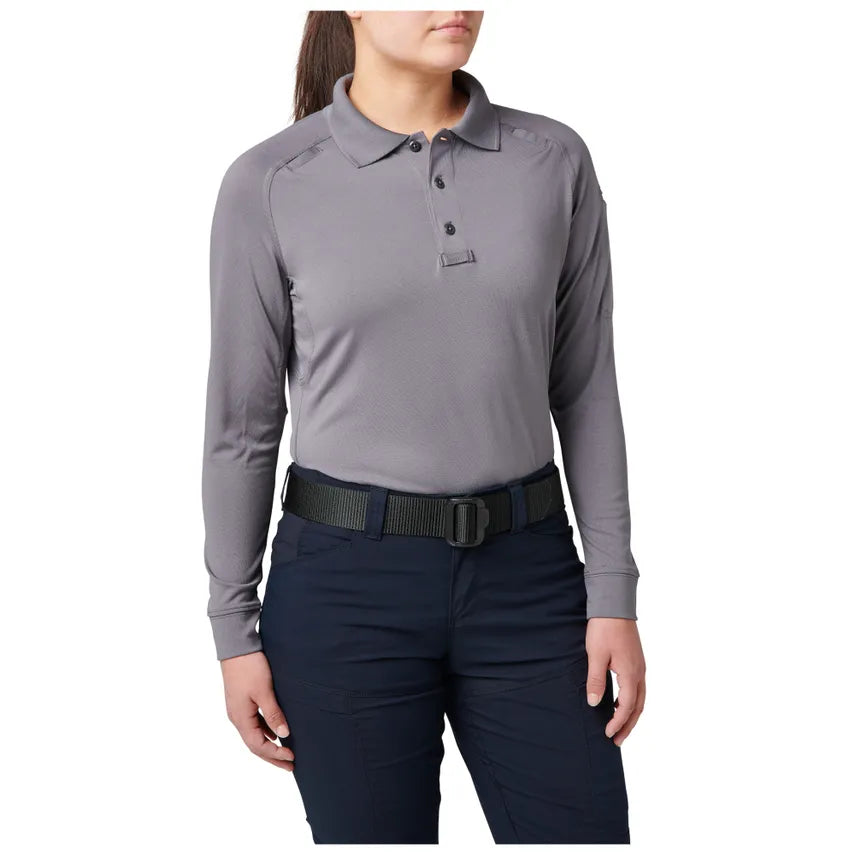 WOMEN PERFORMANCE POLO L/S