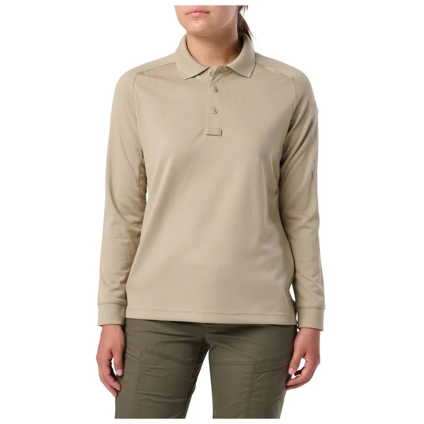 WOMEN PERFORMANCE POLO L/S
