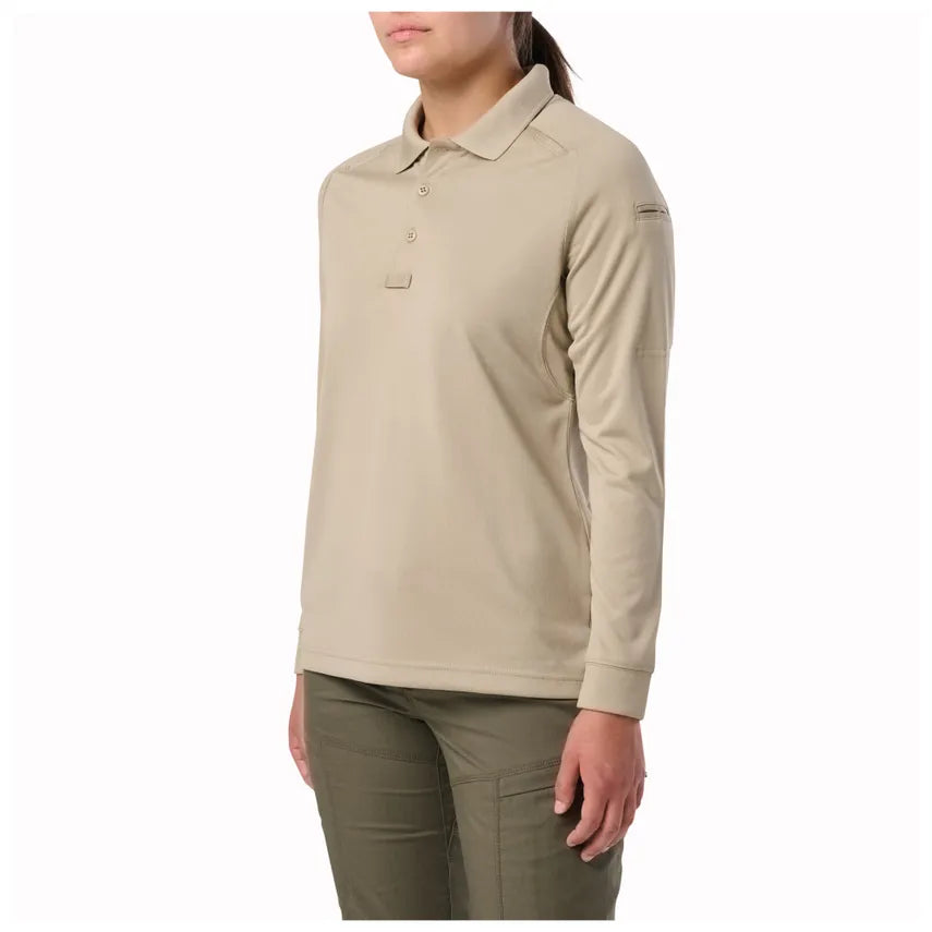 WOMEN PERFORMANCE POLO L/S