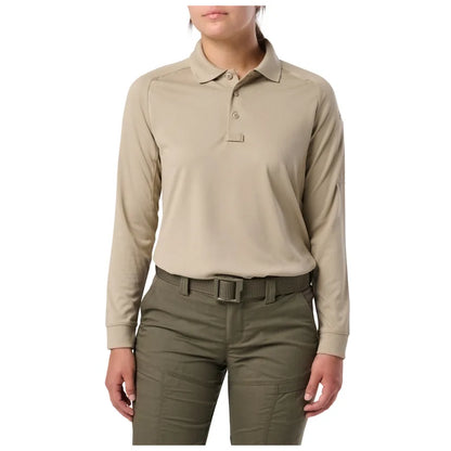 WOMEN PERFORMANCE POLO L/S