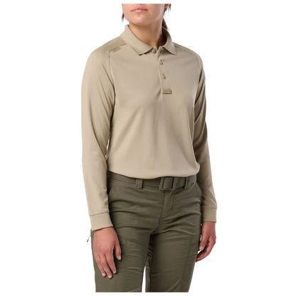 WOMEN PERFORMANCE POLO L/S