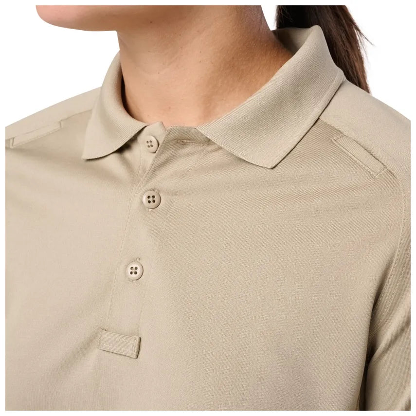 WOMEN PERFORMANCE POLO L/S