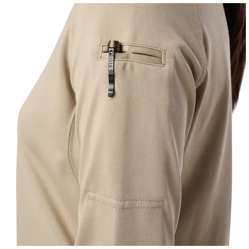 WOMEN PERFORMANCE POLO L/S