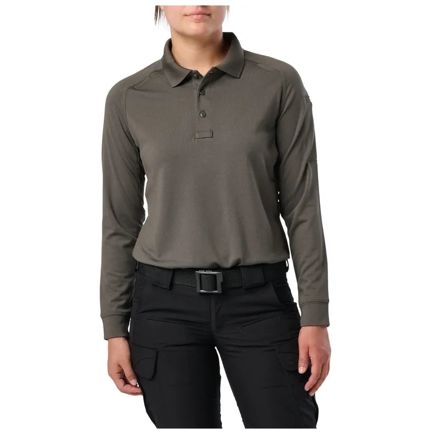 WOMEN PERFORMANCE POLO L/S