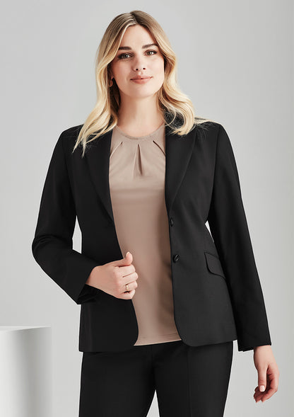 Comfort Wool Stretch Womens Longline Jacket