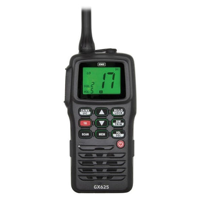 GME 5/1 Watt Handheld VHF Marine Radio