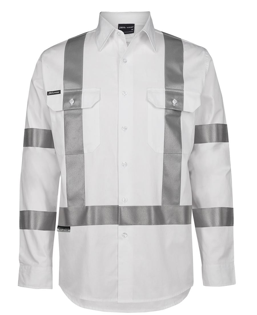 JB's BIOMOTION NIGHT 190G SHIRT WITH REFLECTIVE TAPE