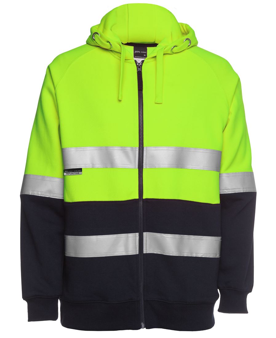 HOODIE FLEECY FULL ZIP JB'S HV (D+N)