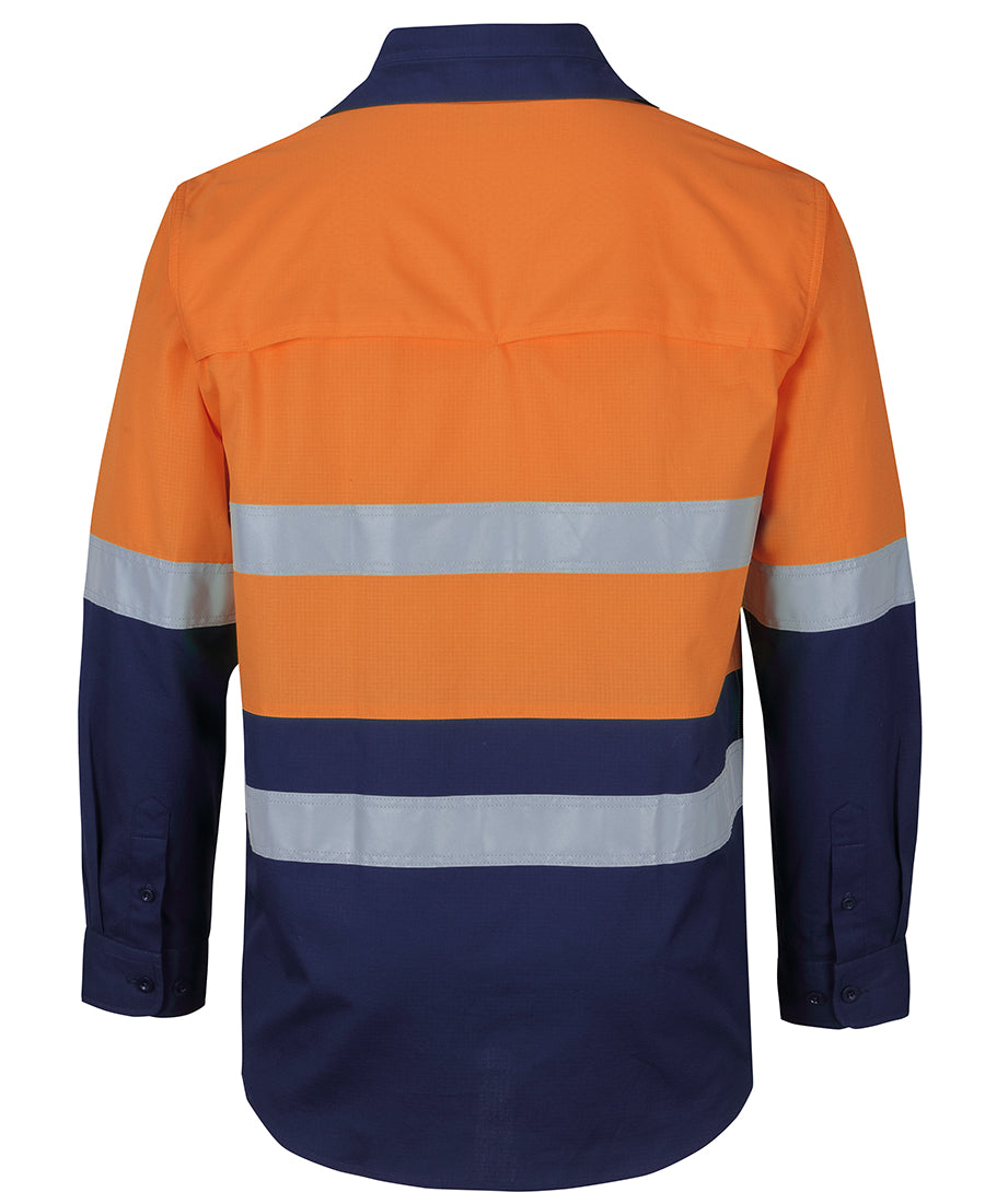 CAMISA DE PESCA RIPSTOP L/S HV (D+N) JB