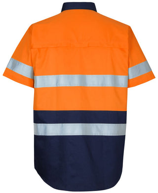 JB's Hi Vis (D+N) S/S 150g Work Shirt